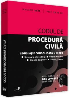 Codul De Procedura Civila Ianuarie Prof Univ Dr Dan Lupascu