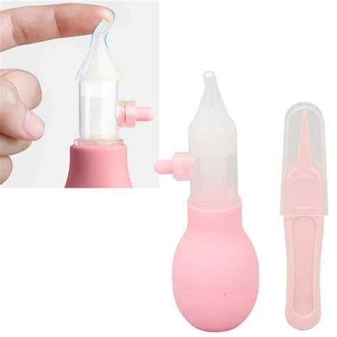 Zerodis Aspirateur Nasal Pour B B Aspirateur Nasal Nez Silicone Manuel