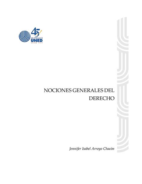 Nociones Generales Del Derecho NOCIONES GENERALES DEL DERECHO