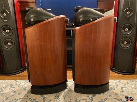 B W Bowers Wilkins Diamond 802 D1 PAIR Rosenut Excellent W