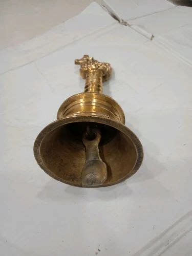 Golden Brass Temple Bell 250 Gm At Rs 700 Piece In Bengaluru Id 2851358775112