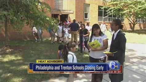 Philadelphia Public And Archdiocesan Schools Dismiss Early Due To Heat