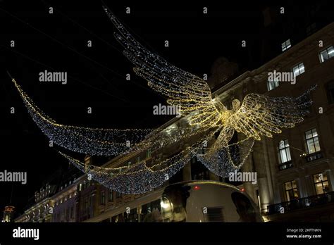 Christmas Lights Illuminations Angel Regent Street West End London