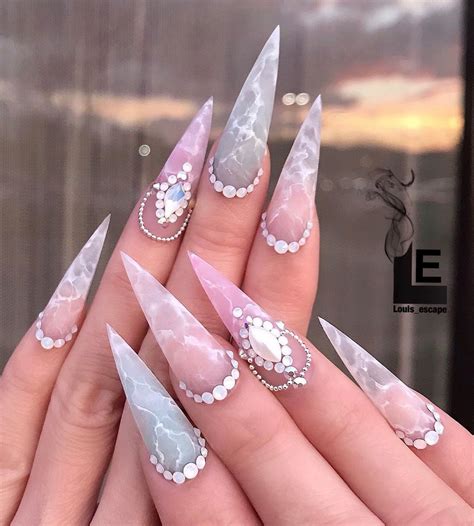 Fab And Stylish Nude Stiletto Nails To Be In Trends Stylish Nails