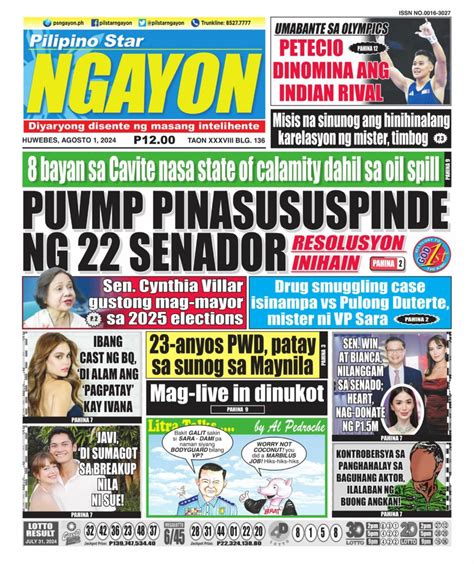 Pilipino Star Ngayon August Digital Discountmags