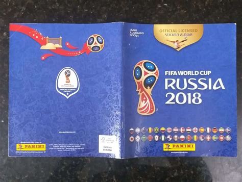 Álbum de Figurinhas Copa do Mundo 2018 Rússia Fifa World Cup