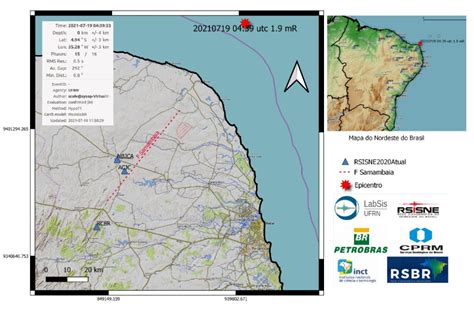 Tremor De Terra Registrado Nesta Segunda Feira Na Plataforma