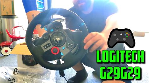 Logitech G29 MY FIRST IMPRESSIONS AND UNBOXING YouTube