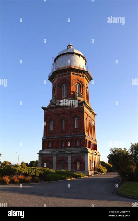 A Picturesque View Of The Iconic Invercargill Water Tower In New