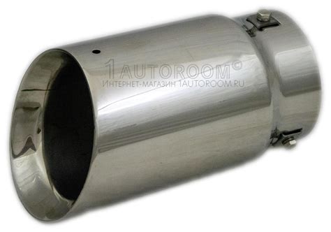 Купить насадку из нержавейки на трубу глушителя AR-9228 овальную со ...