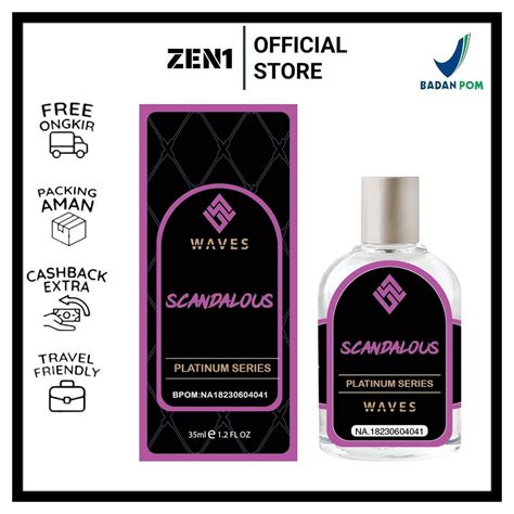 Jual Zen Bpom Parfum Waves Scandalous Le Labo Ml Platinum