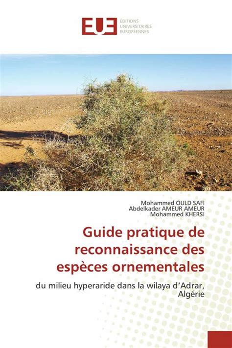 Guide Pratique De Reconnaissance Des Esp Ces Ornementales Mohammed