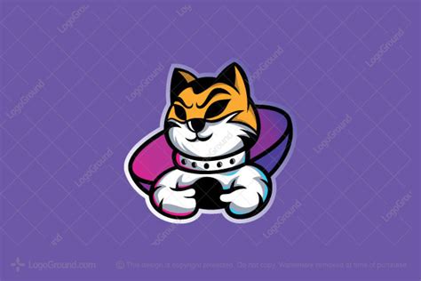 Space Cat Logo