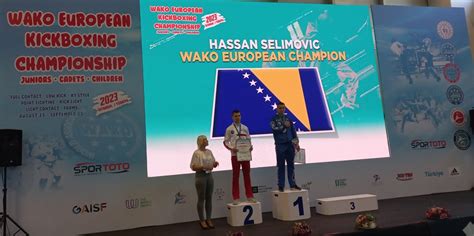 Selimović osvojio zlatnu medalju na Evropskom prvenstvu u kickboxingu