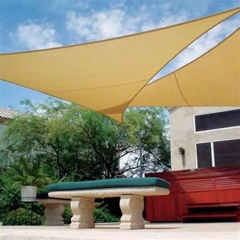 Coolaroo Coolhaven 12 Ft X 12 Ft Sahara Triangle Shade Sail With Kit