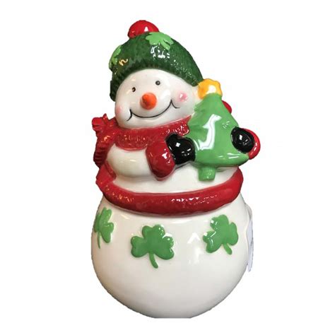 Irish Snowman Trinket Holder Bridgets Of Erin