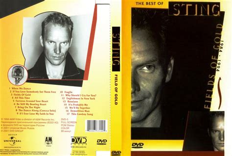 Videos Músicales: Sting: Fields Of Gold The Best Of Sting 1984 - 1994 ...