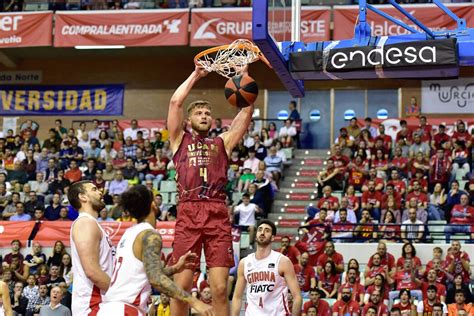 ACB Liga Endesa El UCAM Murcia acaba con la resistencia del Básquet