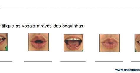 As junções Método das boquinhas Metodo das boquinhas Atividade para