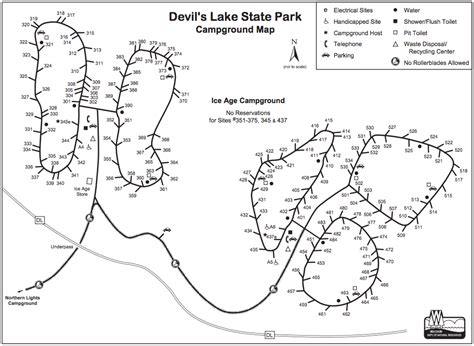 Devils Lake Camping Info Campground Descriptions And Maps