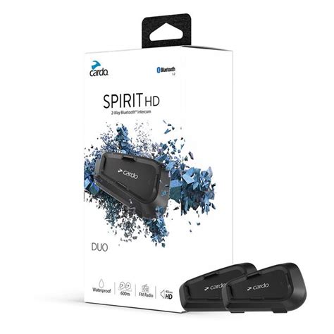 Bluetooth Intercom Cardo Spirit Hd Duo Cardo