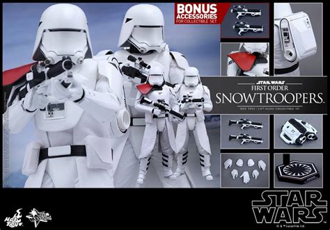 Hot Toys STAR WARS THE FORCE AWAKENS First Order Snowtrooper Action Figure GeekTyrant