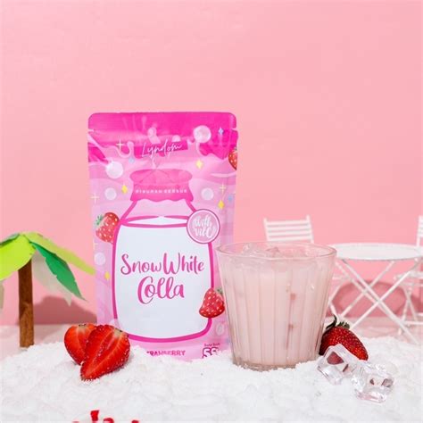 Jual Juragan Lyndom Snow White Colla Strawberry Gr Collagen