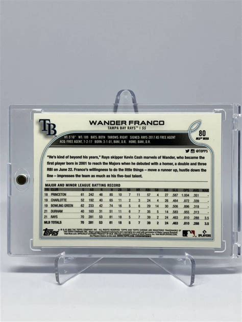 Topps Chrome Logofractor Edition Wander Franco