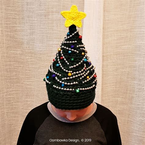 Free Crochet Christmas Tree Hat Patterns Oombawka Design Crochet