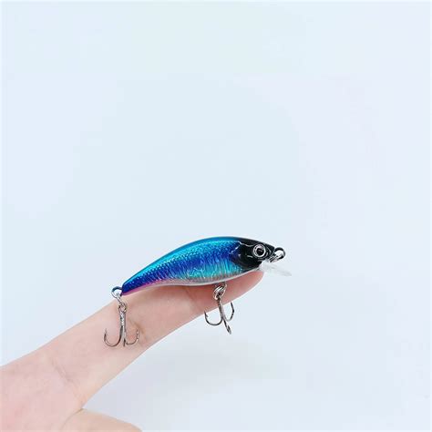 DUODUOYU 1PCS Minnow Fishing Lure 3 8g 50mm Long Casting Sinking Hard