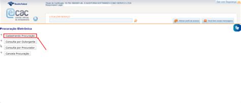 Como Solicitar A Procura O Eletr Nica No Ecac