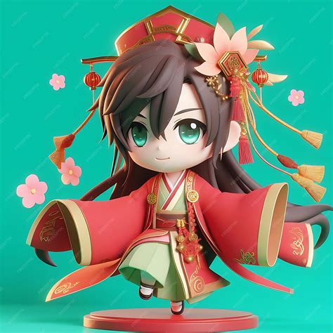 Premium Photo 3d Illustration Of An Animated Character For Chibi