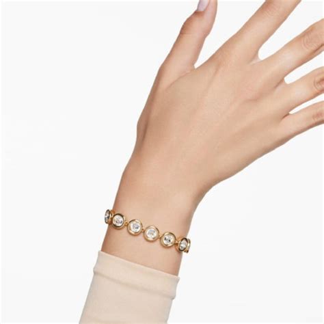 Bracelet Femme Swarovski Imber 5682586 Doré 3 Suisses