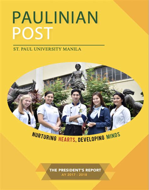 The Post Ay 2017 2018 St Paul University Manila