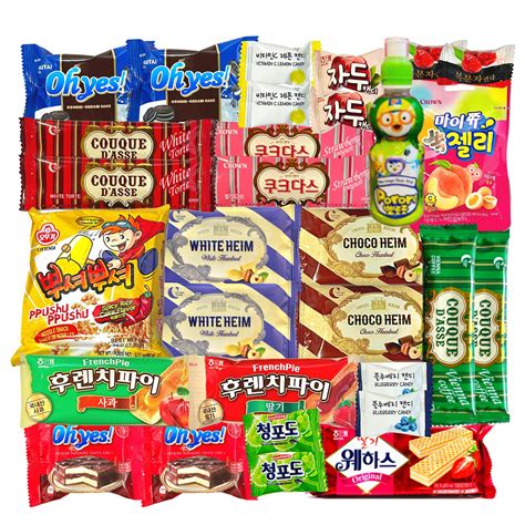 Buy Mashi Box Korean Snack Box 30 Pieces - 3-4 Full Sized Snacks ...