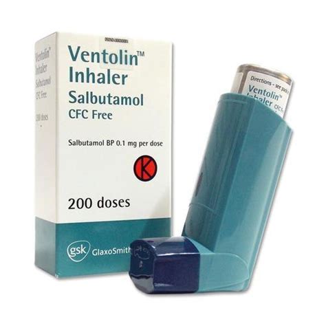 Ventolin Inhaler 200 Doses Optum Health Pharmacy