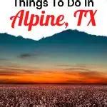 12 Cool Things to Do in Alpine, Texas (& the Big Bend Region) - Totally Texas Travel