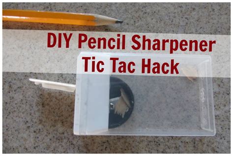 CONTROLLING Craziness: DIY Pencil Sharpener