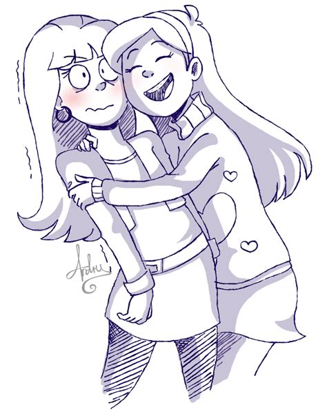 Gravity Falls GF Персонажи GF Арт Mabel Pines Pacifica