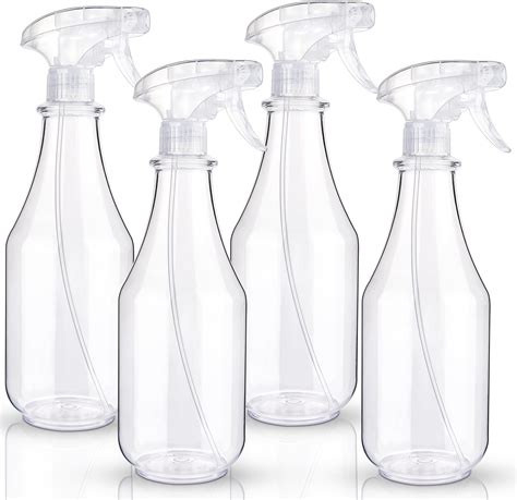 Amazon ALLWIN Plastic Spray Bottles 2 Pack 16 OZ Empty Spray