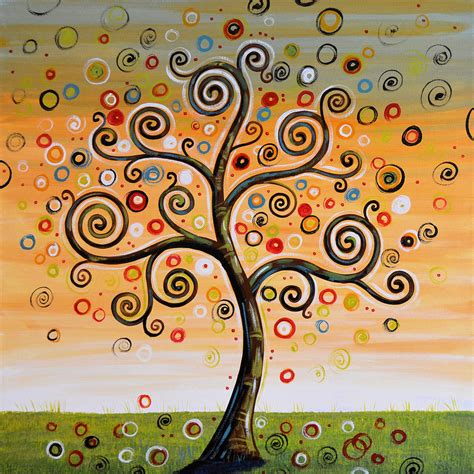 Dreaming Tree Painting By Amy Giacomelli