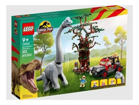 Lego Jurassic World Descubrimiento Del Braquiosaurio 76960 Cantidad De Piezas 512 Cuotas Al