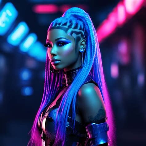 Nicki Minaj As Cyberpunk 2024