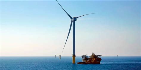 Worlds Largest Offshore Wind Farm Dogger Bank Produces Power For The