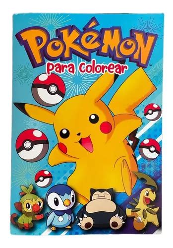 Pack 4 Libros Para Colorear Pokémon 6 291 en La Cisterna RM