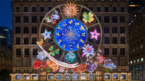 Saks Fifth Avenue And Dior Team Up For A Holiday Spectacular On The