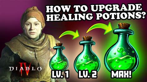 How To Upgrade Healing Potions In Diablo Guide Youtube