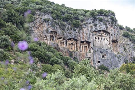 Ancient City Of Kaunos Dalyan Valley Turkey Kaunos Latin Caunus Was