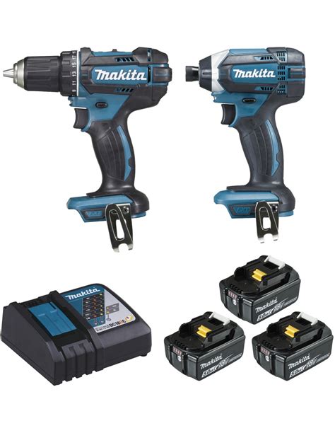 Ensemble De 2 Machines 18 V Li Ion 5 Ah DDF482 DTD152 MAKITA DLX2127TJ1