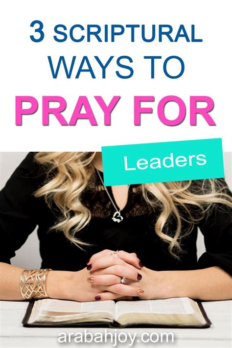 3 Simple Ways To Pray For Government Leaders Free Printable Prayer